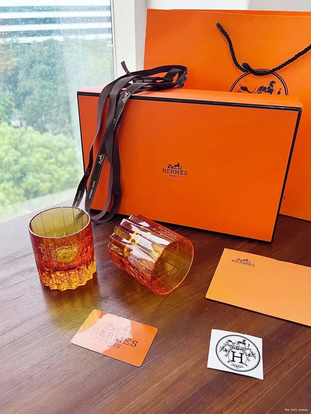 CUPS GLASSWARE HERMES 0813